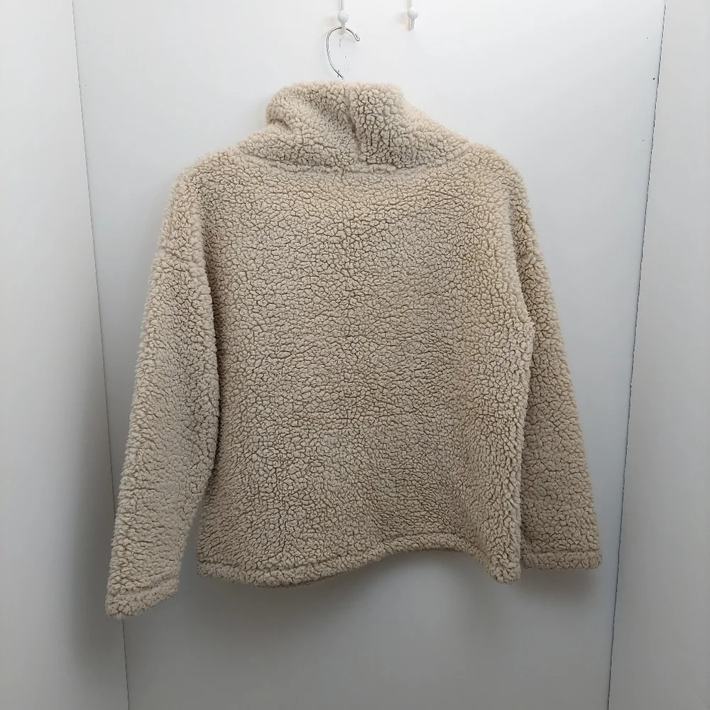A New Day Women's Size Large Oversized Cozy Sweater Cream